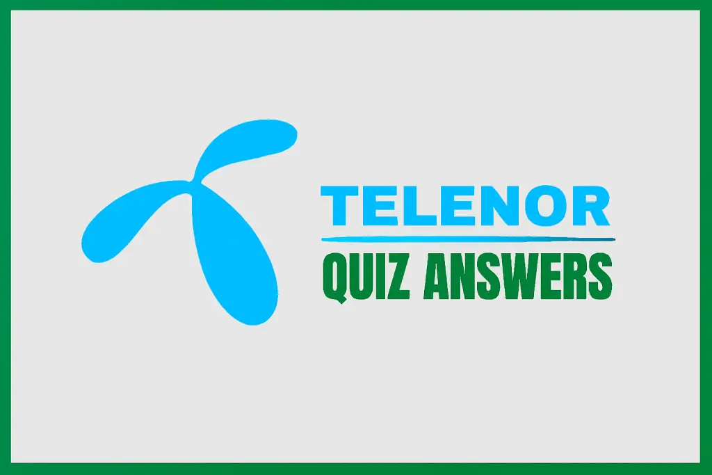 Telenor Quiz Today 30 December 2025 | Latest Questions Of My Telenor Answers Updated Telenor Quiz Today
