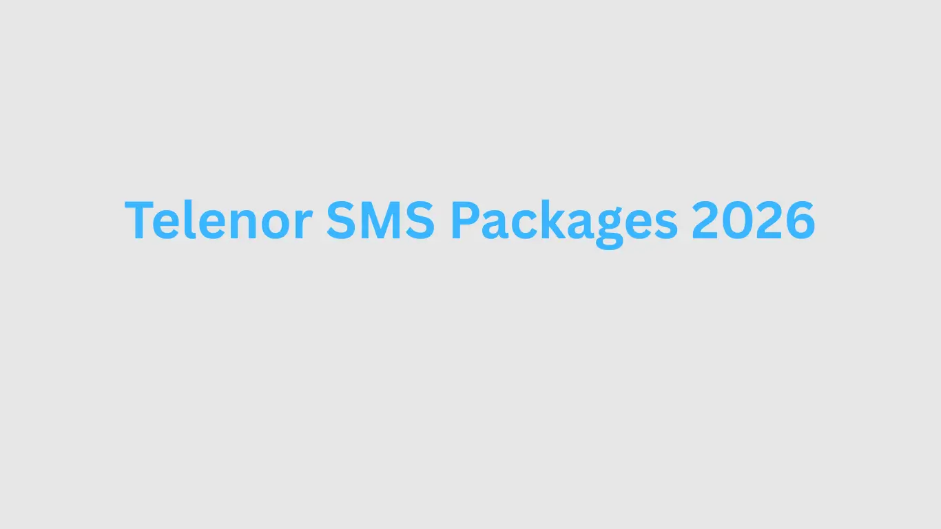 Telenor SMS Packages 2026 – Daily, Weekly, 15-Day & Monthly Text Offers Telenor SMS Packages